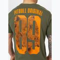 Pitbull Eighty Nine Dog férfi póló sötét olívazöld 4