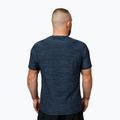 Férfi Pitbull Small Logo alkalmi sport póló navy melange 3