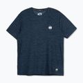 Férfi Pitbull Small Logo alkalmi sport póló navy melange 4