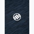 Férfi Pitbull Small Logo alkalmi sport póló navy melange 7