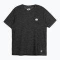 Férfi Pitbull Small Logo alkalmi sport fekete melange póló 4