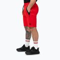 Pitbull Dogwood Sport fluo/piros férfi rövidnadrág 5