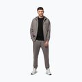 Férfi kapucnis cipzáras pulóver Pitbull Sampson Hooded Zip Sweatshirt taupe 2