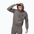 Férfi kapucnis cipzáras pulóver Pitbull Sampson Hooded Zip Sweatshirt taupe 6