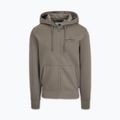 Férfi kapucnis cipzáras pulóver Pitbull Sampson Hooded Zip Sweatshirt taupe 7