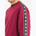 Férfi Pitbull Tape Nugget Crewneck pulóver burgundi 4