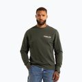 Férfi Pitbull Para Bellum Crewneck Sweatshirt régi zöld
