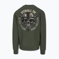 Férfi Pitbull Para Bellum Crewneck Sweatshirt régi zöld 5