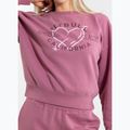 Pitbull női Manzanita Heart Crewneck Sweatshirt rózsaszínű 4