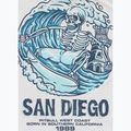 Pitbull Skull Surf férfi póló fehér/kék 5