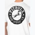 Pitbull San Diego CA férfi póló fekete/fehér 4