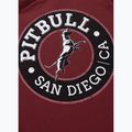 Férfi Pitbull San Diego CA fekete bordó póló 7