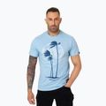 Férfi póló Pitbull Palms light blue