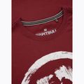 Férfi Pitbull Logo Palms póló burgundi 6