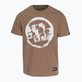 Férfi Pitbull Logo Palms barna Savana póló 4