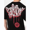 Pitbull férfi póló Graffiti fekete 4