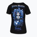 Pitbull női póló Santa Muerte kék fekete fekete 5