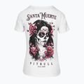 Pitbull Santa Muerte női póló Rose fehér 4