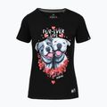 Pitbull Fur Ever Love női póló fekete