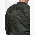Férfi bomberdzseki Pitbull Hacket Washed Bomber dark green 4