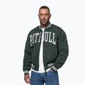 Férfi dzseki Pitbull Jupiter Padded Baseball dark green 4