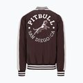 Férfi dzseki Pitbull Manolito Baseball burgundy 8
