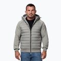Férfi dzseki Pitbull Palomar Padded Hooded Hybrid dusty sage