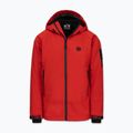 Férfi téli dzseki Pitbull Padded Rockfish Hooded fluorescent red