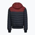 Férfi télikabát Pitbull Rubio Quilted Hooded dark navy/red 6