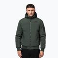Férfi téli dzseki Pitbull Balboa 2 Hooded dark green