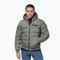 Férfi télikabát Pitbull Dillon Quilted Hooded dusty salvia 4
