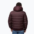 Férfi télikabát Pitbull Dillon Quilted Hooded burgundy 3