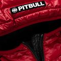 Férfi steppelt kapucnis téli dzseki Pitbull Shatto red/black 4