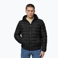 Férfi téli dzseki Pitbull Foothill Hooded Padded black