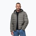 Férfi téli dzseki Pitbull Foothill Hooded Padded taupe 4