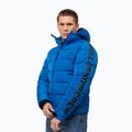 Férfi téli dzseki Pitbull Airway 4 Padded Hooded royal blue 4