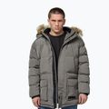 Férfi télikabát Pitbull Forest Hooded Parka taupe 4