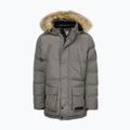 Férfi télikabát Pitbull Forest Hooded Parka taupe 5