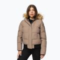 Női télikabát Pitbull Azalea Quilted Hooded dark sand
