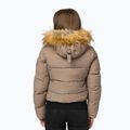 Női télikabát Pitbull Azalea Quilted Hooded dark sand 3