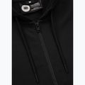 Férfi pulóver Pitbull Nugget Small Logo Hooded Zip black 7