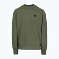 Férfi pulóver Pitbull Small Logo Crewneck olive