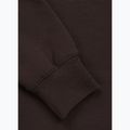 Férfi pulóver Pitbull Small Logo Crewneck dark chocolate 8