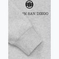 Férfi pulóver Pitbull So Cal Crewneck grey/melange 8