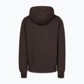 Férfi kapucnis pulóver Pitbull Small Logo Hooded dark chocolate 2