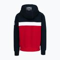 Férfi kapucnis pulóver Pitbull Gibson Hooded dark navy/red 5