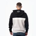 Férfi pulóver Pitbull Gibson Hooded black/grey melange 3