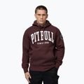 Férfi kapucnis pulóver Pitbull Norton Hooded dark burgundy