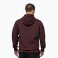 Férfi kapucnis pulóver Pitbull Norton Hooded dark burgundy 3