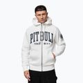Férfi kapucnis pulóver Pitbull Norton Hooded Zip off white